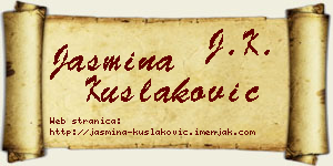 Jasmina Kušlaković vizit kartica